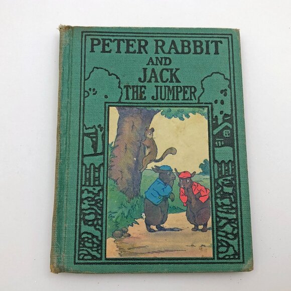 Peter Rabbit and Jack The Jumper Linda Stevens Almond 1935 HB Wee Books - Picture 1 of 10